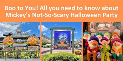 Boo To You Mickeys Not So Scary Halloween Party Travel Blog News