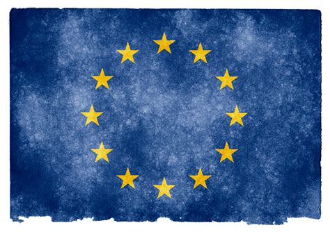Free Photo European Union Grunge Flag Aged Round Old Free
