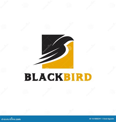 Bird Logo Design Inspiration Vector Template Stock Illustration