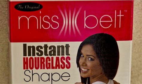 As Seen On Tv S Miss Belt Instant Hourglass Shape Does It Work