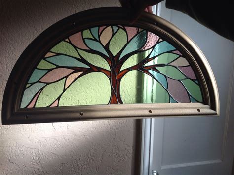 Kits And How To French Sun Stained Glass Arched Transom Pattern Sculpting