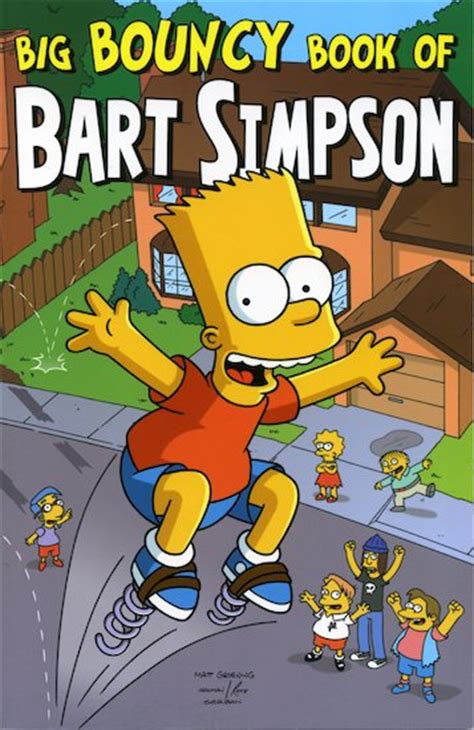 Big Bouncy Book Of Bart Simpson Scholastic Kids Club