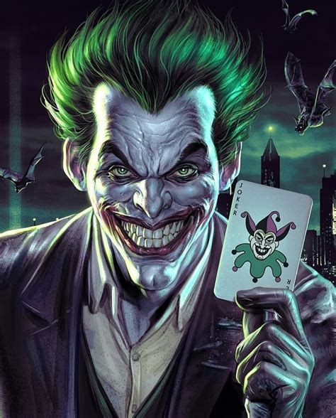 Pin By Angelo Alfonso On Dc Comics Joker Artwork Joker Comic Batman