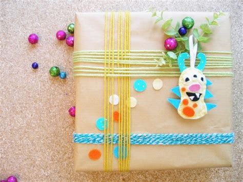 This gift wrapping idea is really out of this world. 25 Cute DIY Gift Wrapping Ideas for Kids