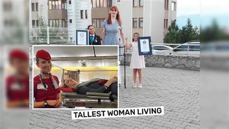 rumesya gelgi the world s tallest woman says she has to book six plane seats to fly