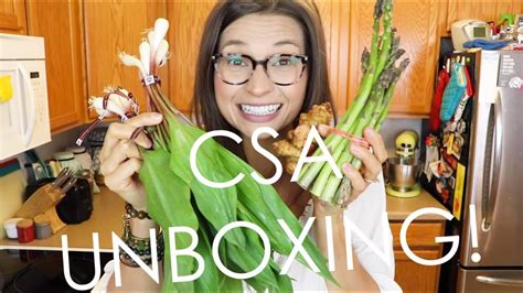 Csa Unboxing Harmony Valley Farms Weeks 1 And 2 Youtube