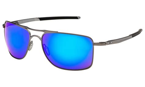 oakley gauge 8 l sunglasses oo4124 0662 gunmetal prizm sapphire polarized groupon