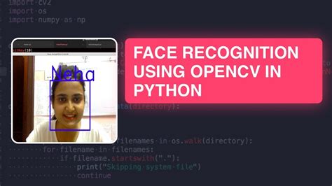 Face Recognition With Opencv In Python Tutorial