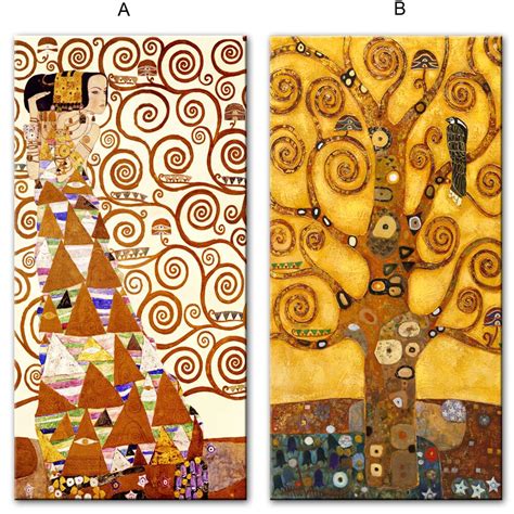 Gustav Klimt Tree Of Life The Canvas Museum