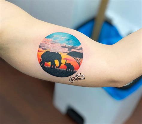 Elephants Tattoo By Andrea Morales Photo 27474