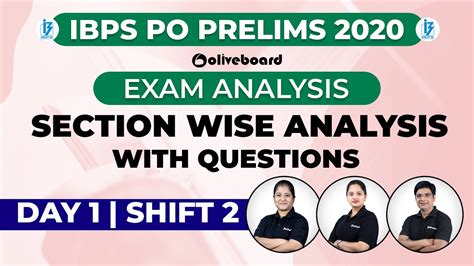 Ibps Po Prelims Exam Analysis Day Shift Section Wise