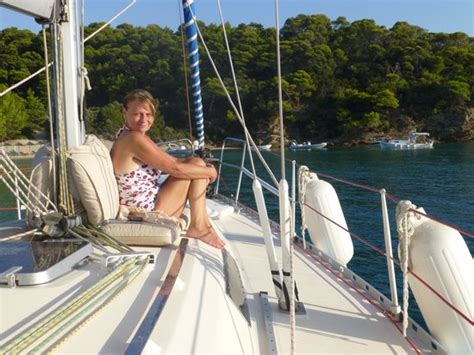 Wife Totally Chilled Picture Of Sail The Day Skiathos Sailing Trips Skiathos Town Tripadvisor