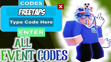 All Secret Update Codes 🎄 Roblox Tapping Mania Codes 🎄 Youtube