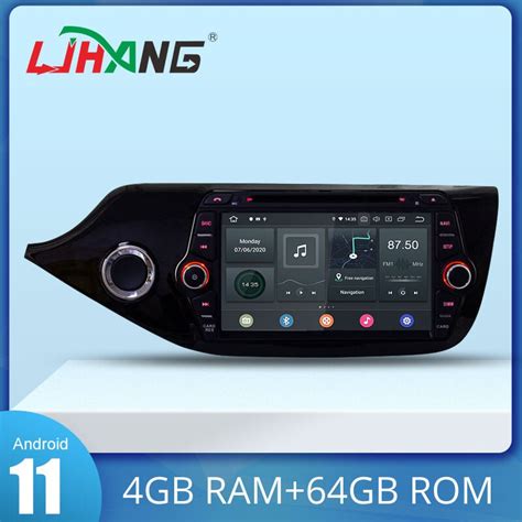 Ljhang 4g 64g Android 12car Dvd Player Gps Para Kia Ceed 2013 2014