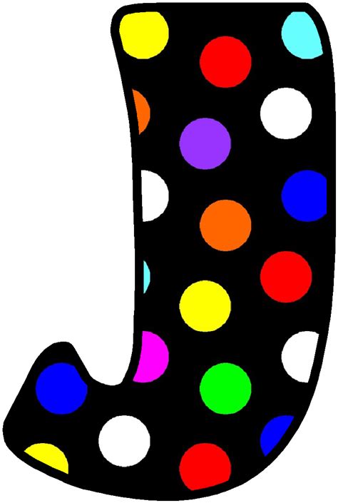 Polka Dot Letters Polka Dots Abc M Letter Alphabet And Numbers