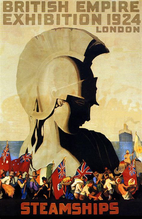 British Empire Exhibition London Painting By Unknown Pixels