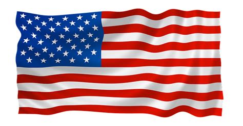 Animated American Flag Background