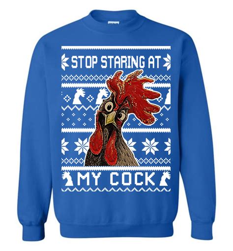 Christmas Cock Ugly Christmas Sweater For Women