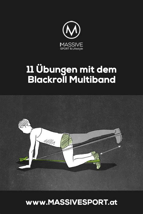 Übungen mit dem Blackroll Multiband MASSIVE SPORT Blackroll Übungen Fitness