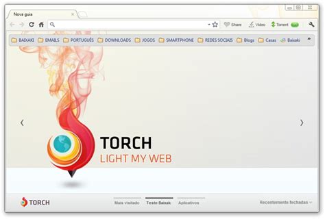 Bienvenido Torch Browser