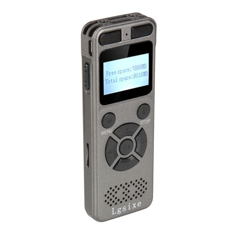 Lgsixe Digital Voice Recorder 8gb 1536kbps Voice Recording Device
