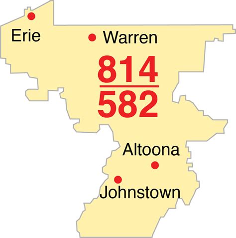 765 Area Code Map