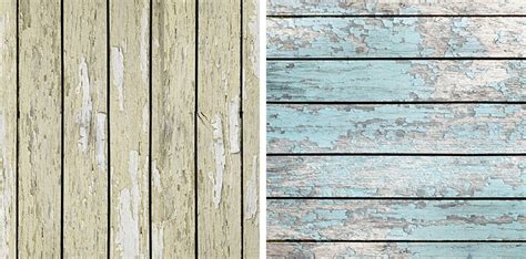 Rustic Wood Digital Paper Pastel Blue Wooden Planks Etsy