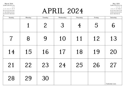 Calendar For April 2024 Get Calendar 2023 Update