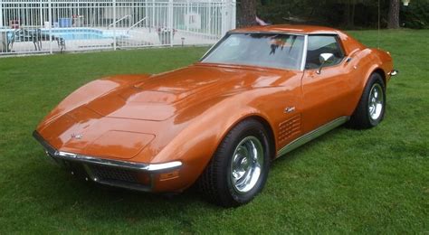 Ontario Orange 1972 Corvette Paint Cross Reference