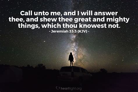 Jeremiah 333 Kjv — Todays Verse For Wednesday September 2 2015