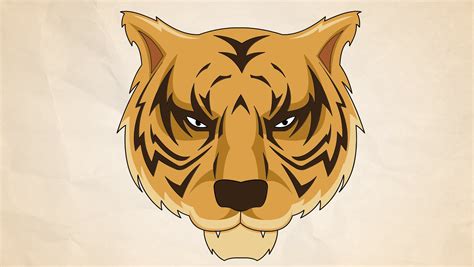 Gambar Membuat Gambar Tiger Macan Wayan Se Menggambar Harimau Pensil