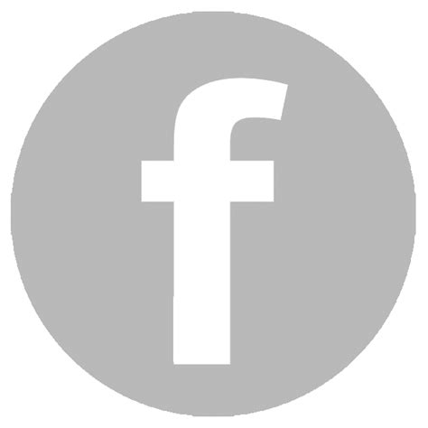 Gray Facebook Logo Logodix