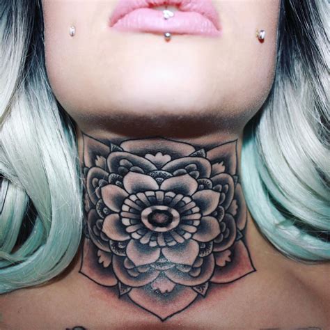 Share More Than Throat Tattoos Woman Best In Cdgdbentre