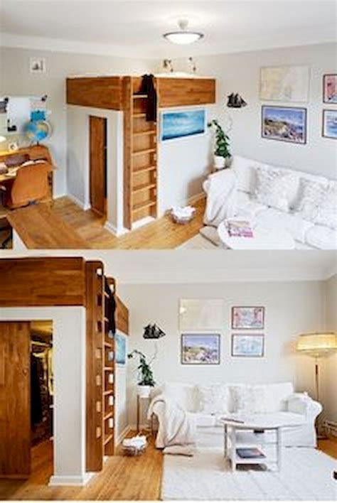 52 Stunning Tiny Loft Apartment Decor Ideas Page 2 Of 54