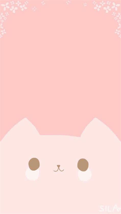 Kawaii Pink Cat Wallpaper Petswall
