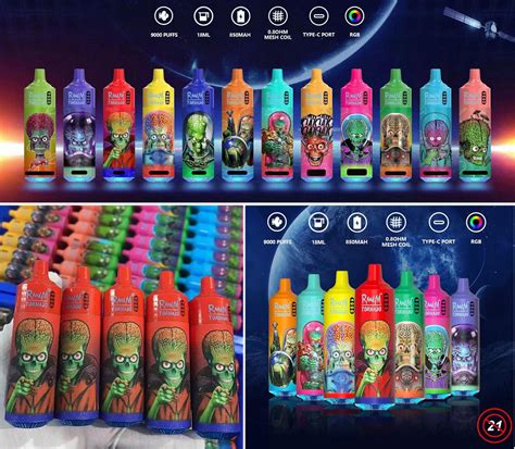 RandM Tornado 9000 Caladas » Vapers Desechables