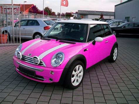 Hot Pink Pink Mini Coopers Mini Coper Mini Cooper