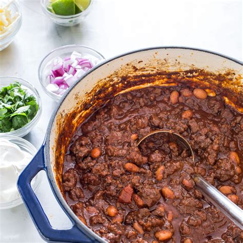 These easy ground beef recipes make dinner fun and filling, without breaking the bank. Best Ground Beef Chili | Cook's Illustrated