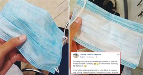 Wearing any type of mask correctly is better than not wearing a mask at all. A Concern Netizen Share How to Use the Medical Mask ...
