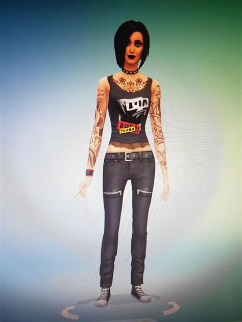 First Post Heres My Sim She Called Jack Radke And Is An Emo Shes