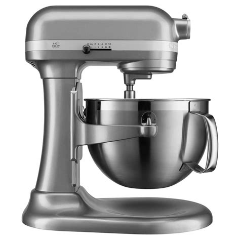 It has six preset speeds and includes two dough hooks and two beaters. KitchenAid Professional Series 6 Quart Bowl Lift Stand ...