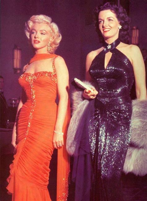 Jane Russell And Marilyn Monroe Click To Read All About Gentlemen Prefer Blondes 1953