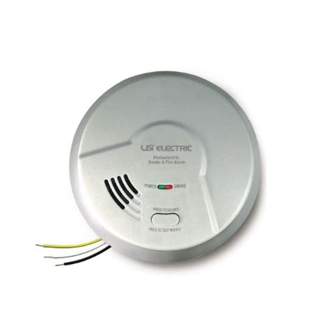 Free delivery and returns on ebay plus items for plus members. USI Electric Photoelectric Smoke Detector, Hardwired w/ 9V ...