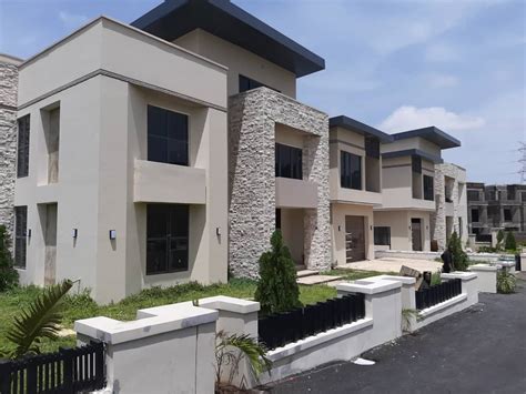 Four 4 Bedroom Semi Detached Duplex With 2 Lounge And Servant