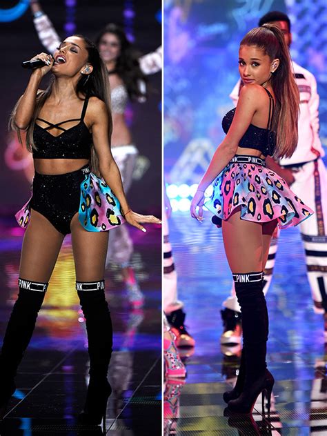 Ariana Grande’s Victoria’s Secret Fashion Show Performance Outfit — Rocks A Crop Hollywood Life
