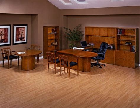 Kenwood Cherry Wood Executive Desk San Diego Office Furniture Outlet