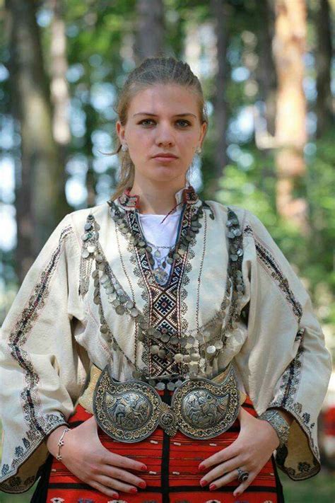 Bulgarian In Traditional Costume Ukraine Folk Costume Costumes Bride
