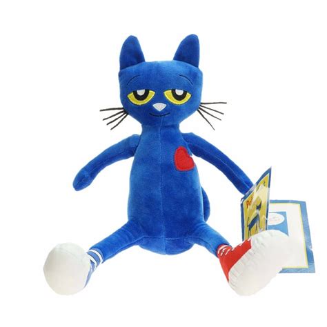 35cm Pete The Cat Plush Toys Doll Blue Catplush Toy Dollplush Toyscat