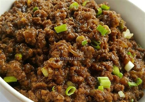 Sajikan semur daging dengan taburan bawang goreng agar. Daging sapi cincang buat isi Roti Goreng | Resep | Resep ...