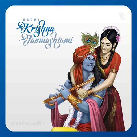 Happy Krishna Janmashtami 2024 Wishes With Lord Krishna Images